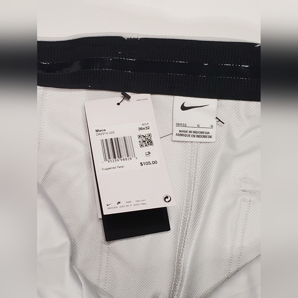 Nike Golf Utility Pants Mens Size 36 Standard Fit Repel Water GreyDA2914-025 - Picture 8 of 12